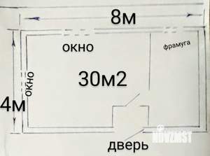 Дом 30м², 1-этажный, участок 12 сот.  