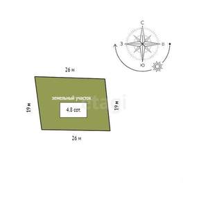 Дом 70м², 2-этажный, участок 5 сот.  