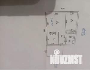 Коттедж 110м&sup2;, 2-этажный, участок 8 сот.  