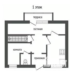Дом 420м², 2-этажный, участок 14 сот.  