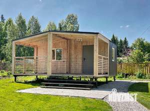 Дом 15м&sup2;, 1-этажный, участок 10 сот.  