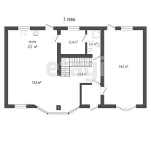 Дом 485м², 3-этажный, участок 10 сот.  
