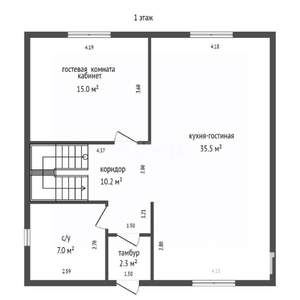 Дом 140м², 2-этажный, участок 15 сот.  