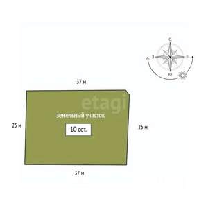 Дом 116м&sup2;, 2-этажный, участок 10 сот.  