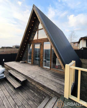 Дом 40м², 2-этажный, участок 10 сот.  