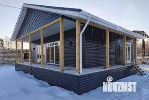 Дом 75м&sup2;, 1-этажный, участок 9 сот.  