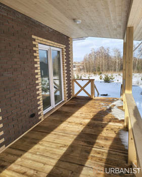 Дом 95м&sup2;, 1-этажный, участок 10 сот.  