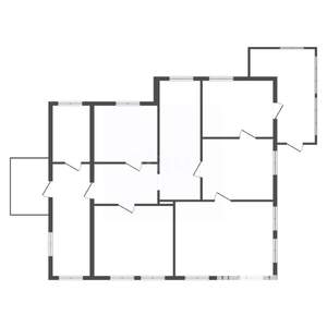 Дом 38м&sup2;, 1-этажный, участок 9 сот.  