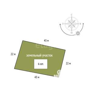 Дом 160м&sup2;, 2-этажный, участок 6 сот.  