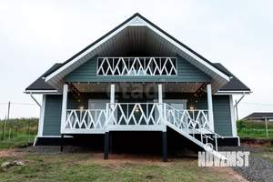 Дом 190м&sup2;, 2-этажный, участок 8 сот.  