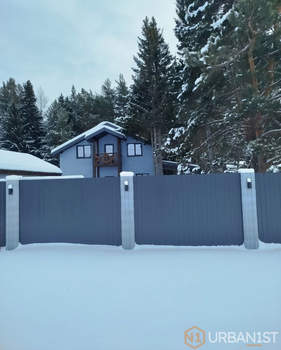 Дом 150м&sup2;, 2-этажный, участок 7 сот.  