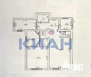 Дом 176м², 2-этажный, участок 7 сот.  
