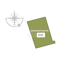 Дом 38м&sup2;, 2-этажный, участок 6 сот.  