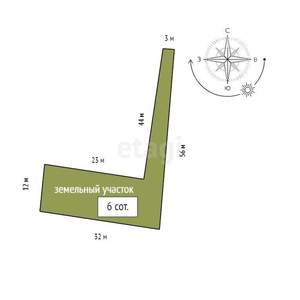 Дом 305м&sup2;, 3-этажный, участок 6 сот.  