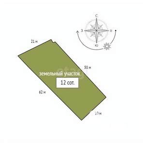 Дом 80м², 2-этажный, участок 12 сот.  