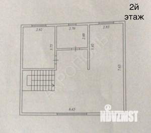 Дом 127м&sup2;, 2-этажный, участок 6 сот.  