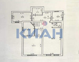Дом 176м², 2-этажный, участок 7 сот.  