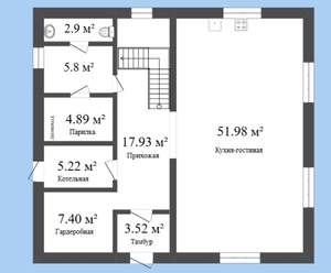 Дом 231м&sup2;, 2-этажный, участок 12 сот.  