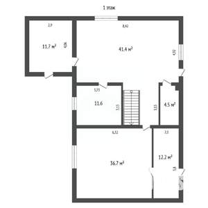 Дача 187м², 2-этажный, участок 28 сот.  