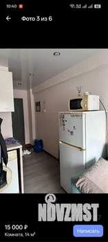 Студия квартира, на длительный срок, 14м2, 3/5 этаж