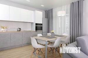 1-к квартира, посуточно, 64м2, 1/1 этаж