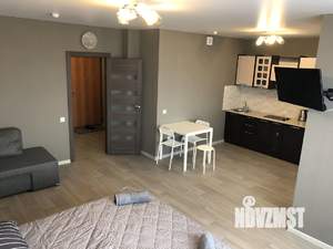 Студия квартира, посуточно, 39м2, 23/23 этаж