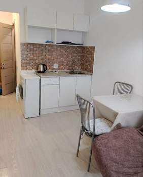 Студия квартира, на длительный срок, 18м2, 4/4 этаж