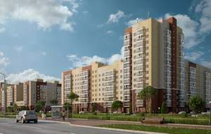 2-к квартира, на длительный срок, 54м2, 9/10 этаж
