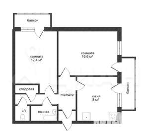2-к квартира, на длительный срок, 55м2, 7/10 этаж