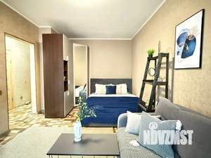 1-к квартира, посуточно, 38м2, 1/1 этаж