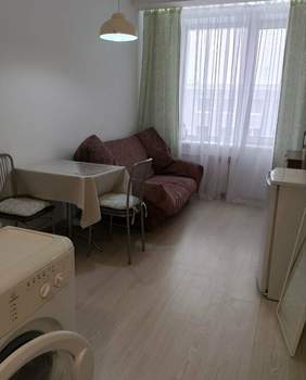 Студия квартира, на длительный срок, 18м2, 4/4 этаж