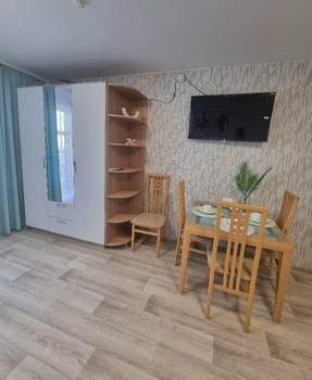 Студия квартира, на длительный срок, 36м2, 4/17 этаж