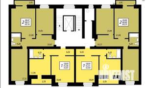 2-к квартира, на длительный срок, 79м2, 4/5 этаж