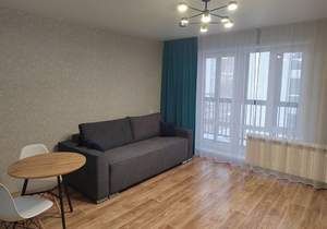 Студия квартира, на длительный срок, 37м2, 7/17 этаж