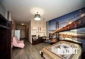 Студия квартира, посуточно, 36м2, 18/24 этаж