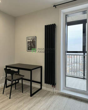 Студия квартира, на длительный срок, 28м2, 19/24 этаж