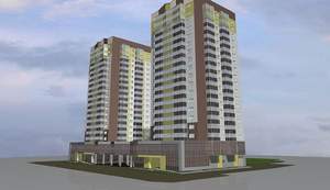 1-к квартира, на длительный срок, 43м2, 3/22 этаж