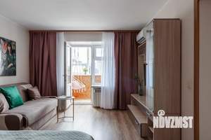 1-к квартира, посуточно, 42м2, 1/1 этаж