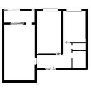 2-к квартира, на длительный срок, 48м2, 7/9 этаж