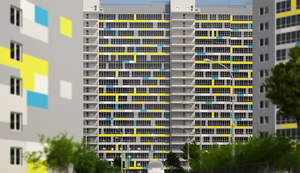 Студия квартира, на длительный срок, 18м2, 19/19 этаж