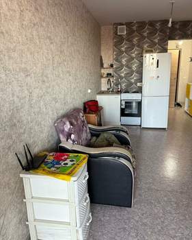 Студия квартира, на длительный срок, 30м2, 17/21 этаж