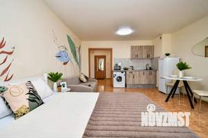 Студия квартира, посуточно, 35м2, 16/21 этаж