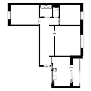 3-к квартира, на длительный срок, 67м2, 10/10 этаж