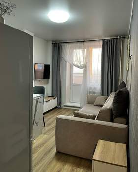 Студия квартира, на длительный срок, 24м2, 15/25 этаж