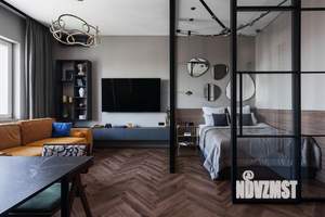 1-к квартира, посуточно, 55м2, 1/1 этаж