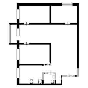 4-к квартира, на длительный срок, 60м2, 3/5 этаж