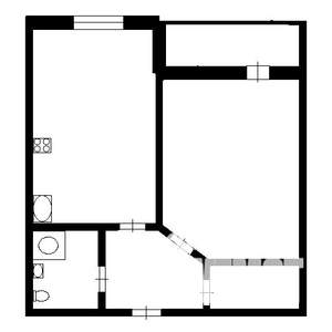 1-к квартира, на длительный срок, 41м2, 7/10 этаж