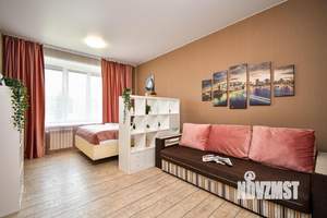 1-к квартира, посуточно, 40м2, 1/1 этаж