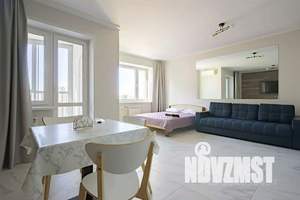 1-к квартира, посуточно, 42м2, 12/17 этаж