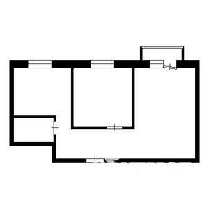 2-к квартира, на длительный срок, 44м2, 3/5 этаж